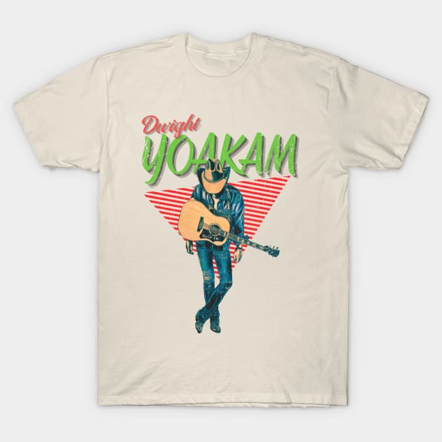 Dwight Yoakam Vintage 1986  // Honky Tonkin Original Fan Design Artwork T-Shirt by A Design for Life